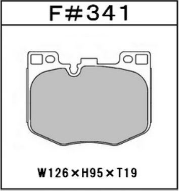 ブレーキパッド 低ダスト      F