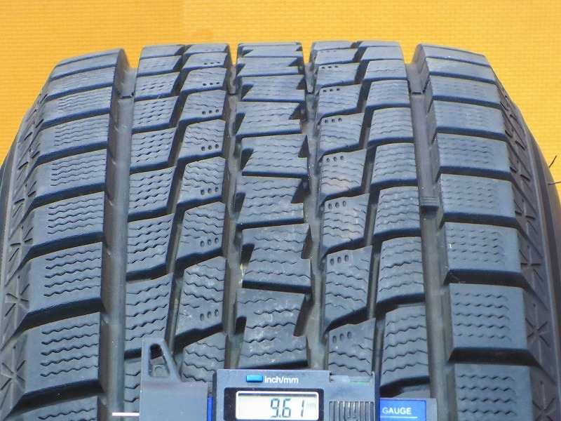 超バリ溝 超美品【グッドイヤーアイスナビSUV 225/65R17】トヨタ車用 17インチ 7J+39 PCD114.3-5H ハリアー RAV4 レクサスNX ヴァンガード_画像9