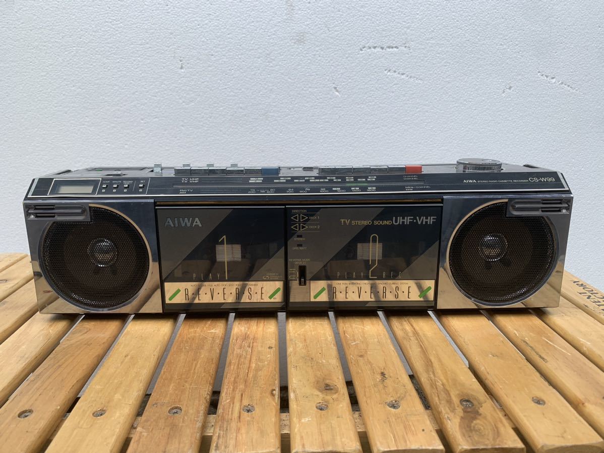 DP-0406N AIWA CS-W99 ステレオ ラジオ カセットレコーダー アイワ