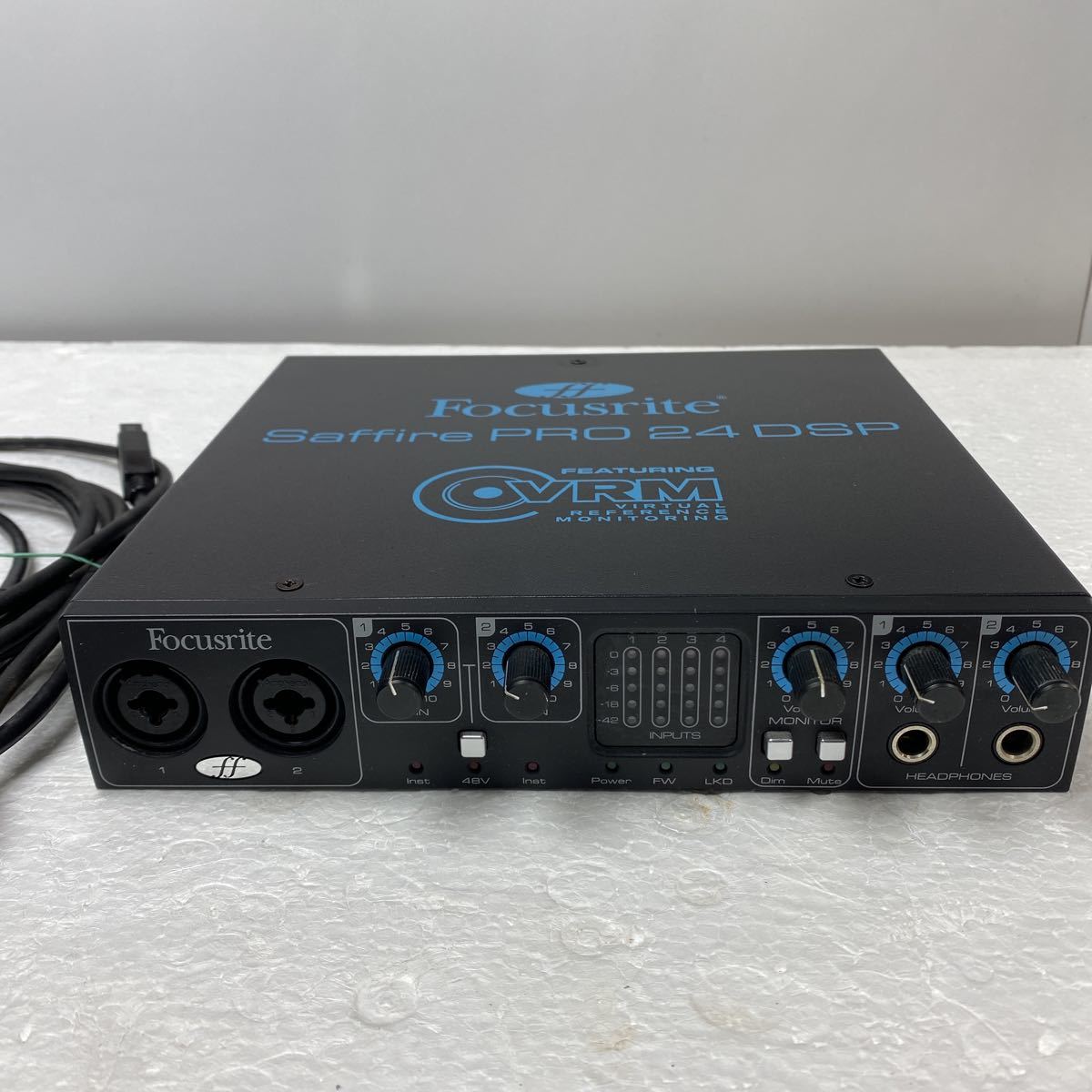 h2-2412b1 中古 Nemko オーディオインターフェイス Focusrite SAFFIRE pro 24 dsp_画像2