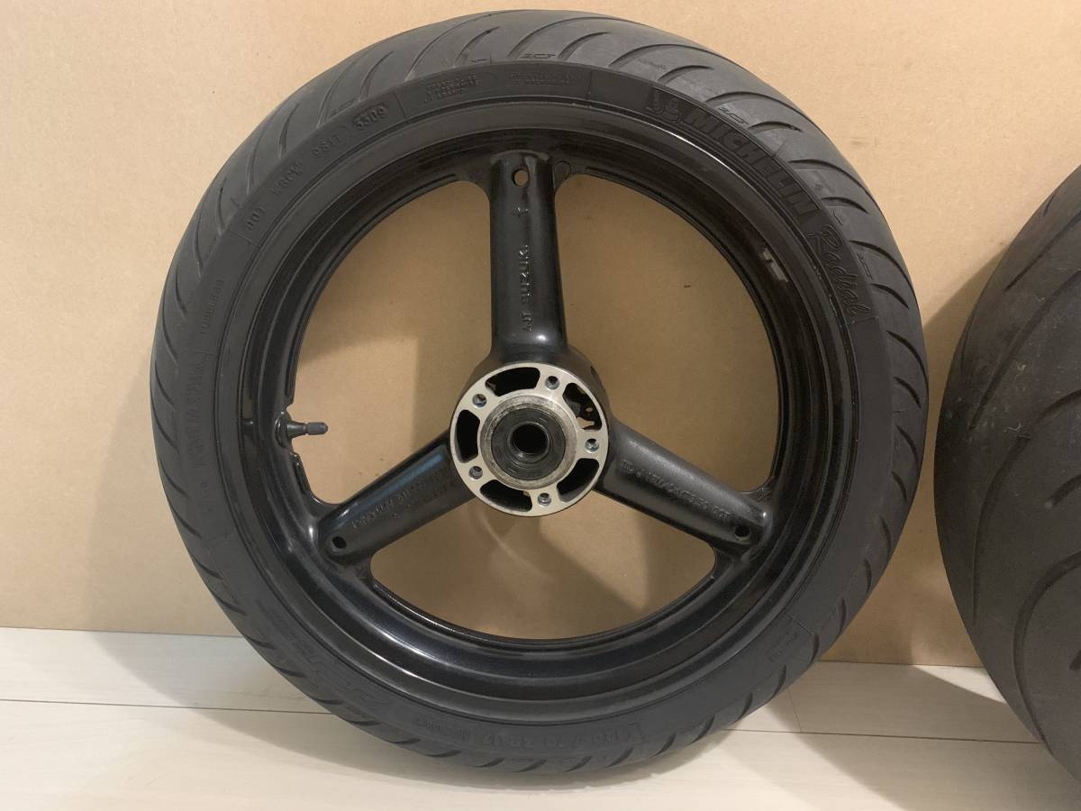 期間限定価格 送料無料 美品 GSX1300R隼/ハヤブサ 純正ホイール 期間限定価格 送料無料 美品 GSX1300R隼/ハヤブサ 純正ホイール