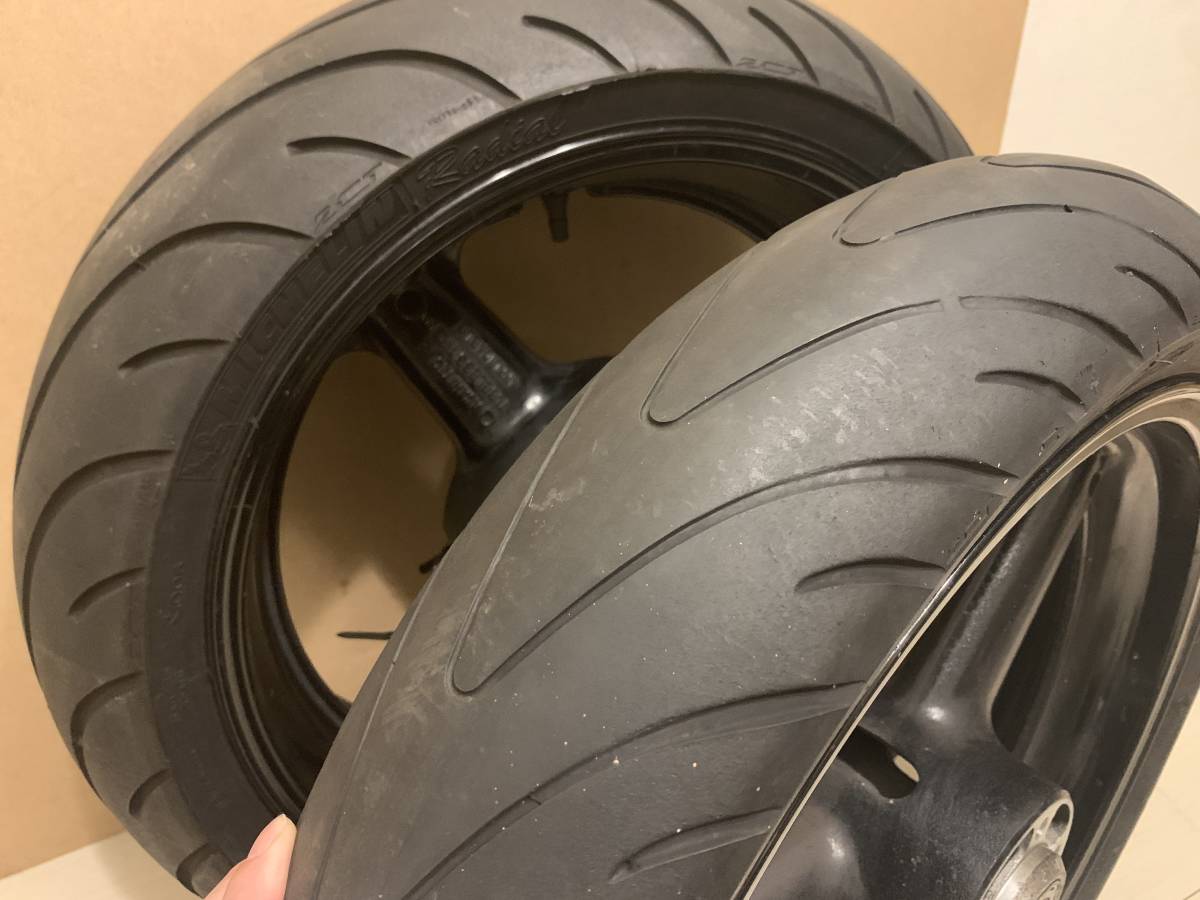 期間限定価格 送料無料 美品 GSX1300R隼/ハヤブサ 純正ホイール 期間限定価格 送料無料 美品 GSX1300R隼/ハヤブサ 純正ホイール