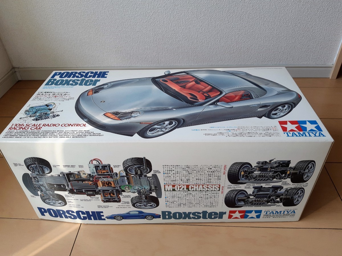 タミヤ ポルシェボクスター(M02Lシャーシ) 新品未組立キット