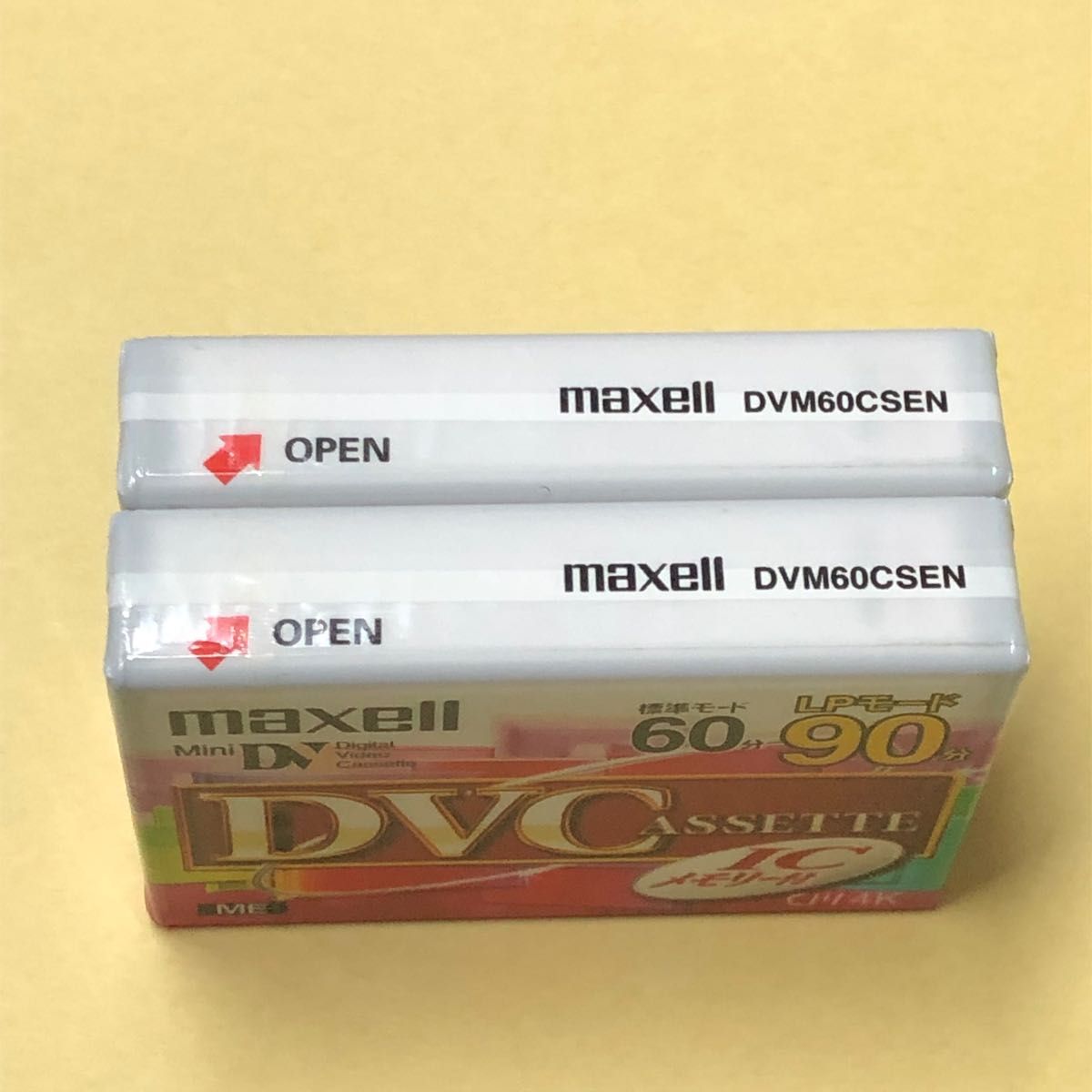 maxell マクセル　ミニDVカセット　DVM60CSEN  ２個