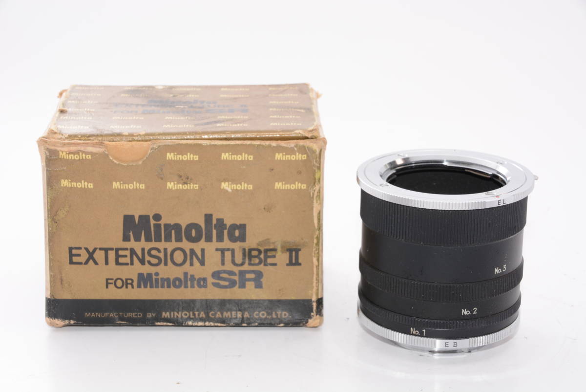 【外観特上級】Minolta SR 中間リングキット EXTENSION TUBE SET Ⅱ　#e6798_画像7