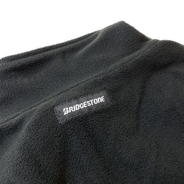  Bridgestone fleece jacket black dress length 69cm length 60cm BLZ19D 23-0112-6-3