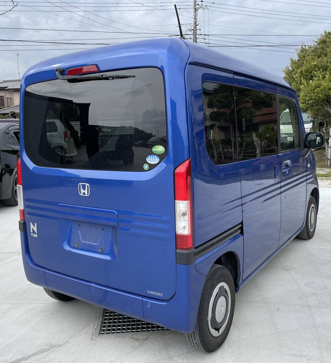 N-VAN エヌバン ＋ プラス スタイルファン ホンダセンシング オートバイ トランポ NVAN N-ボックス NBOX エヌボックス バモス ブルーの画像10