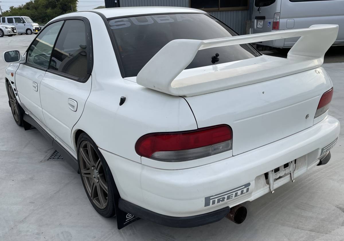 インプレッサ 5速マニュアル GC8 WRX ベースなどに ホワイト_画像2