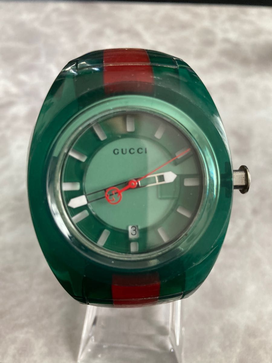 完全美品」 新品未使用 大幅値引き 希少 GUCCI グッチ 腕時計-