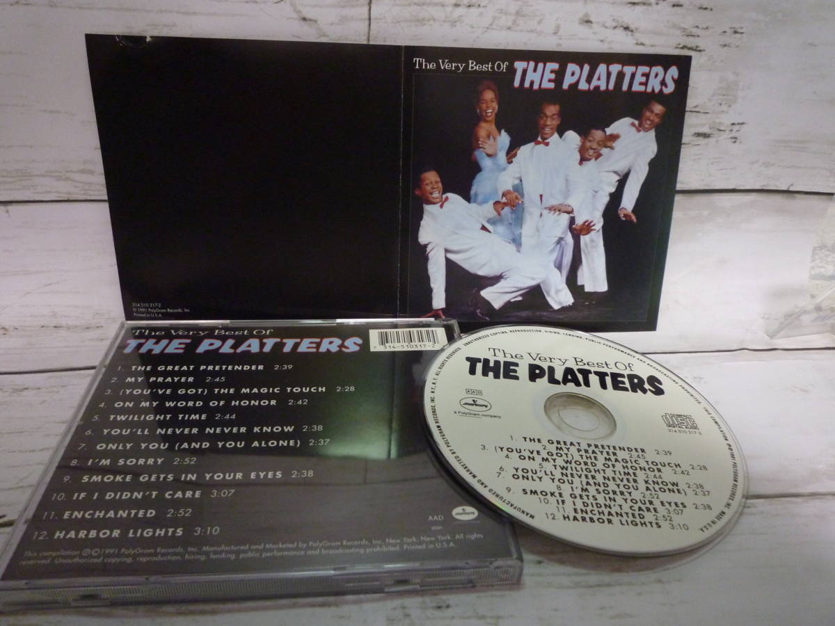 CD 　プラターズ　The Very Best Of THE PLATTERS　★「ONLY YOU」「SMOKE GETS IN YOUR EYES」「MY PRAYER」他　輸入盤(Import)　 C545_画像7