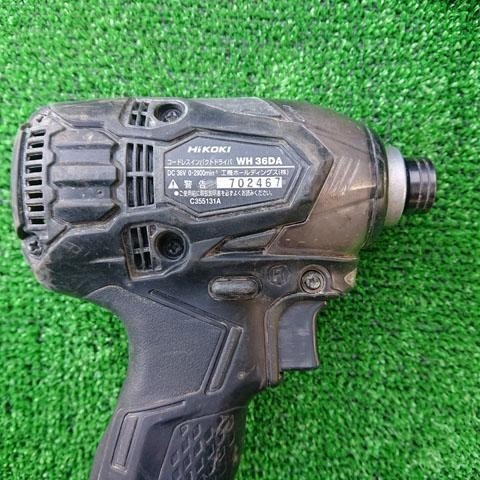 現状品】HiKOKI ハイコーキ WH36DA コードレスインパクトドライバ