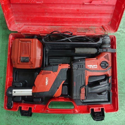 【中古現状品】HILTI　ヒルティ　TE6-A36DRS　ロータリーハンマドリル　集じん装置付き