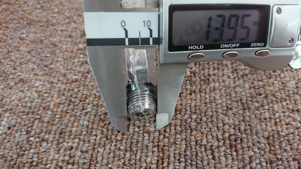  unused compression gauge for plug 16cm long adaptor 14mm P1.5