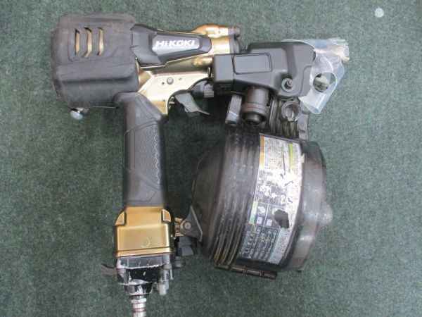 HiKOKI 高圧 75mm 釘打ち機 パワー切替機構付 ロール釘打機 NV75HR2 (S