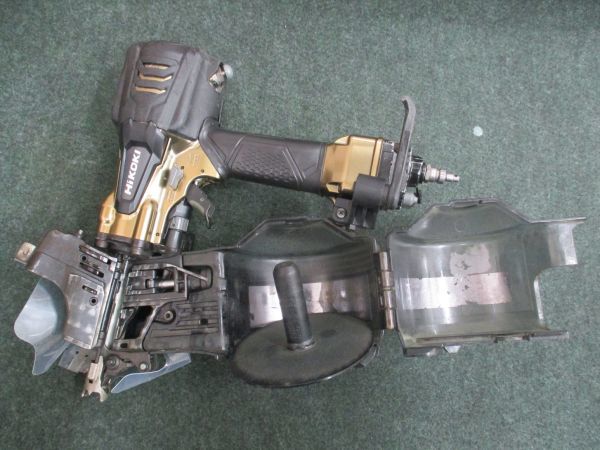 HiKOKI 高圧 75mm 釘打ち機 パワー切替機構付 ロール釘打機 NV75HR2 (S