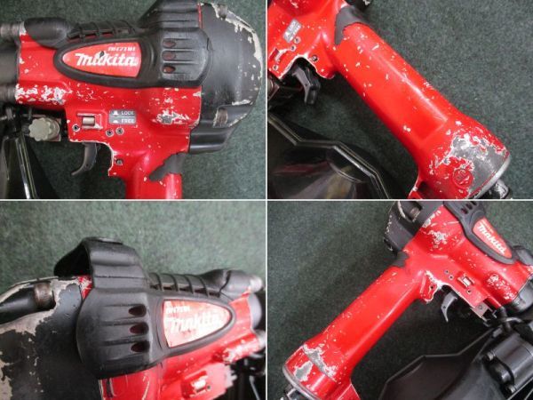 中古 Makita マキタ 高圧 75mm エア釘打ち機 高圧エア釘打 AN711H