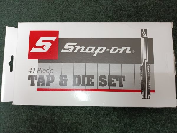 未使用 Snap-on スナップオン タップ＆ダイスセット TDM117JPN ダイス欠品、重複有_画像9