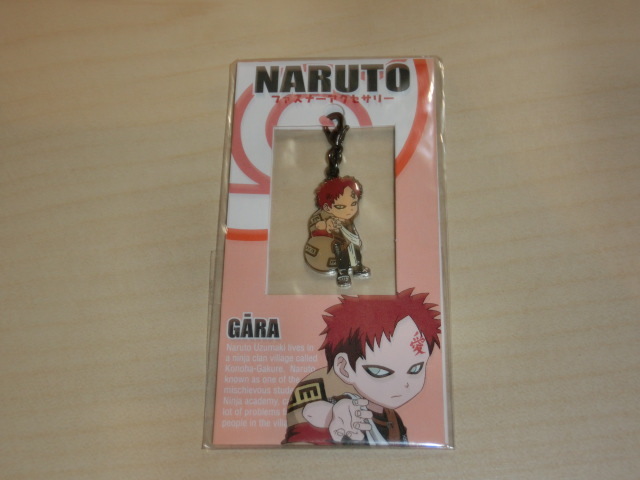NARUTO ナルト 砂漠の我愛羅 ファスナーアクセサリ の商品詳細 | 日本