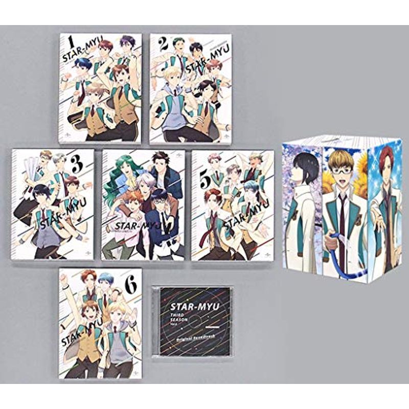 Blu-rayスタミュ 第3期 初回限定版 全6巻セット(星箱(ファンクラブ通販