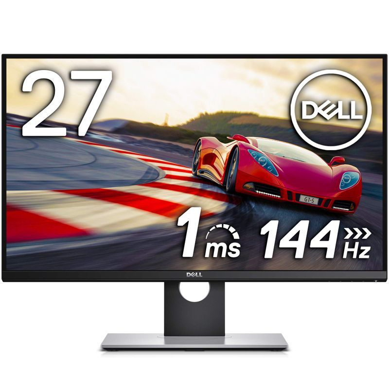 Dell ゲーミングモニター 27インチ S2716DG(フレームレス/1ms/144Hz/G-SYNC/WQHD/TN非光