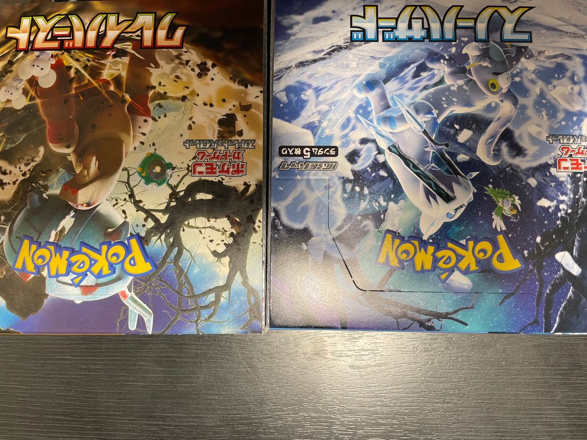 ポケモンカードゲーム スノーハザード クレイバースト各1boxずつ | www