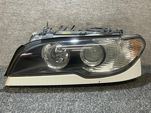 BMW Mスポーツ 318i GH-AY20 E46 純正 ヘッドランプ 左右セット HID ロアパネル付 300 動作確認済 (ライト/レンズ_画像6