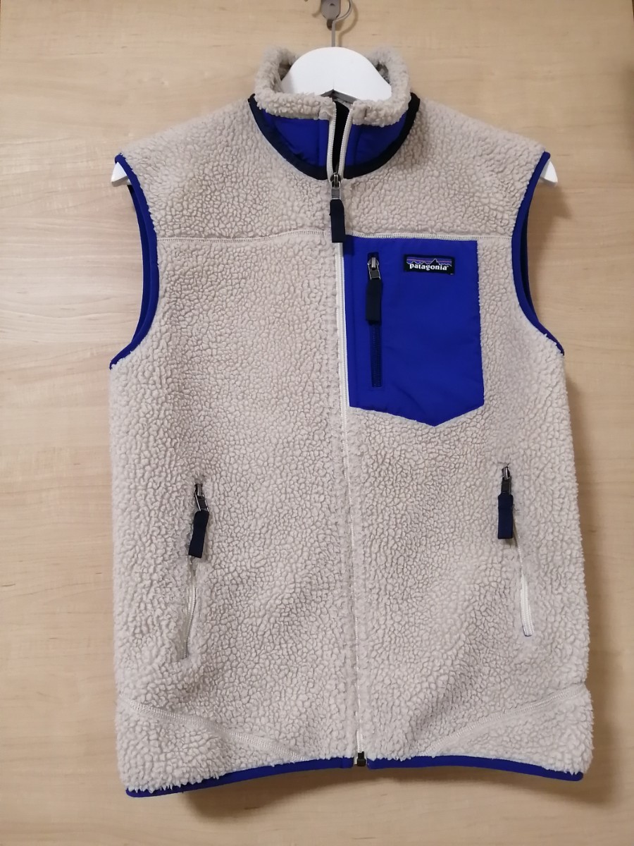 絶品】 パタゴニア 美品 patagonia レトロXベストXS ナチュラル