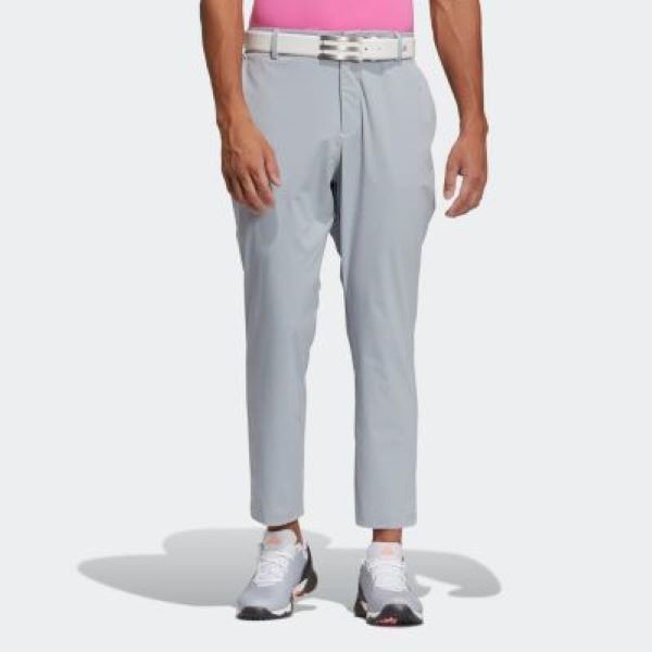 裾上げ不要！送料185円～◆新品◆定価14300円◆adidas GOLF◆EX STRETCH ACTIVE◆ソリッドワイドテーパードアンクルパンツ◆85_画像1