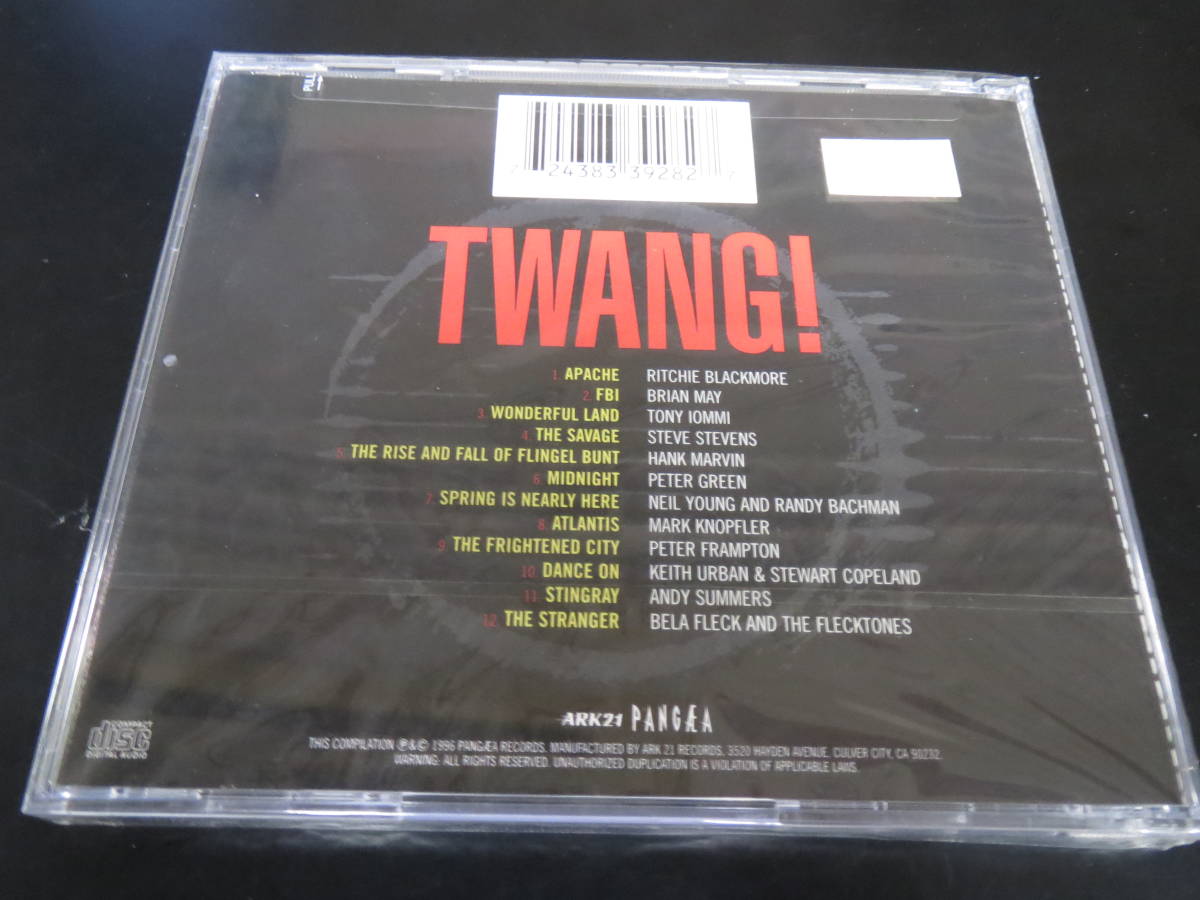 未開封新品！VA - Twang! A Tribute to Hank Marvin & The Shadows 輸入盤CD（アメリカ 72438 33928 2 7, 1996）