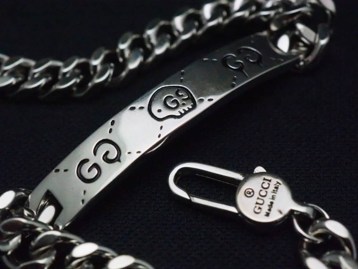 大流行中!大流行中!GUCCI ゴースト スカル ブレスレット20