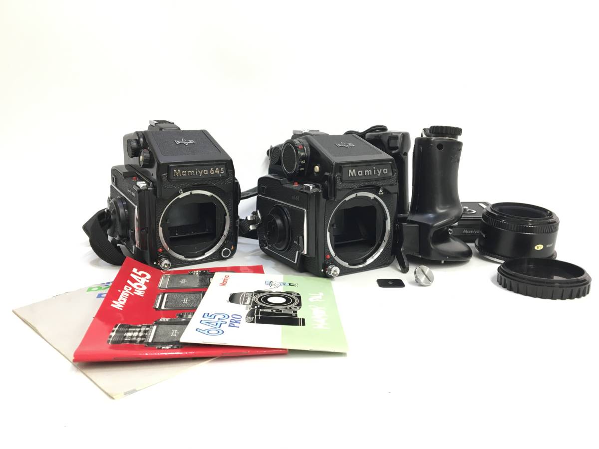 売切り Mamiya M645 ×2 マミヤ 中判フィルムカメラ_画像1