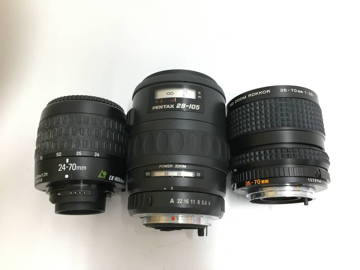 売切り カメラおまとめセット32 Nikon FM + D60 + SONY α 350 ニコン ソニー 他 _画像10