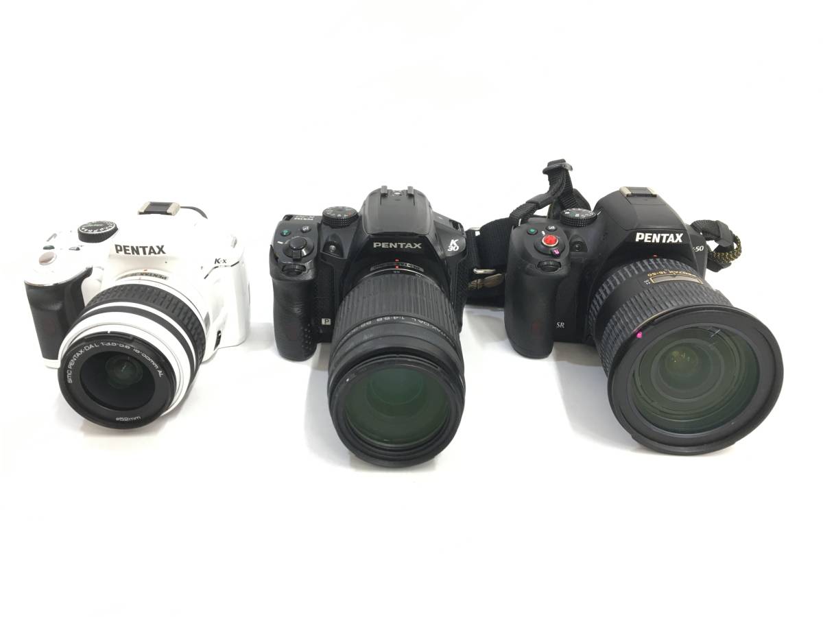 売切り ペンタックスおまとめセット PENTAX K-5 + K-30 + k-50 + 他 レンズ3本 ペンタックス デジタル一眼レフカメラ_画像2