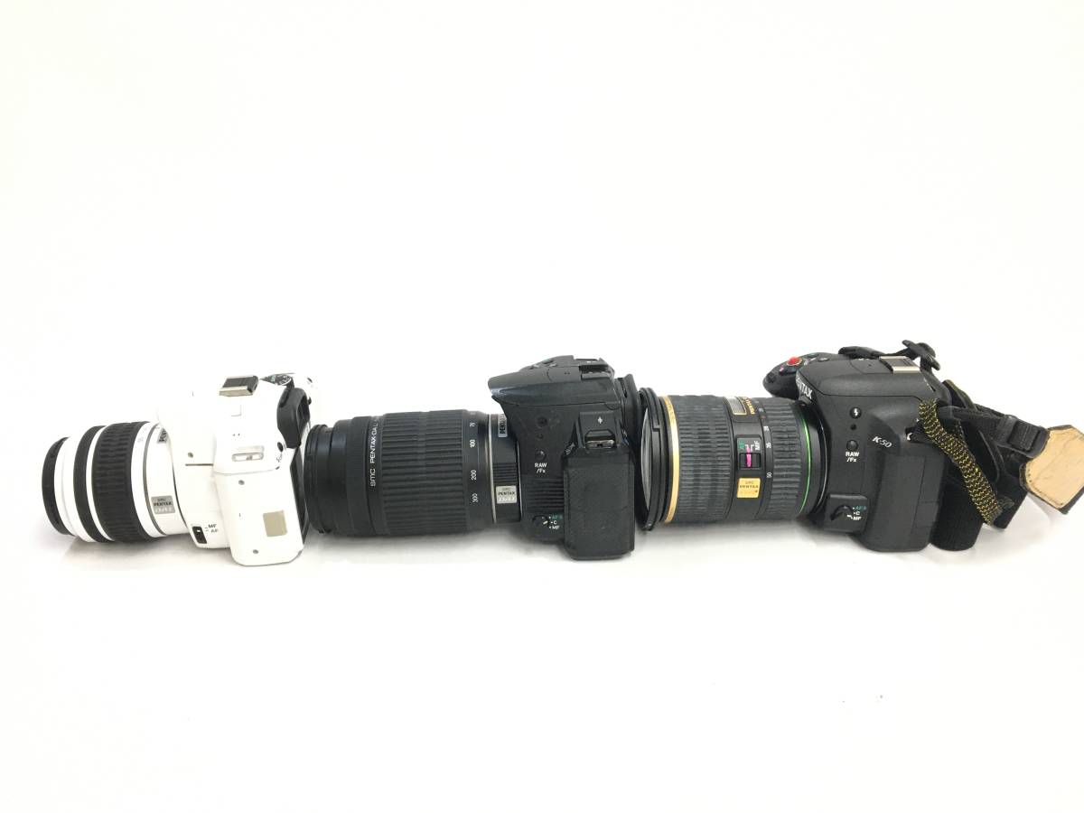 売切り ペンタックスおまとめセット PENTAX K-5 + K-30 + k-50 + 他 レンズ3本 ペンタックス デジタル一眼レフカメラ_画像4