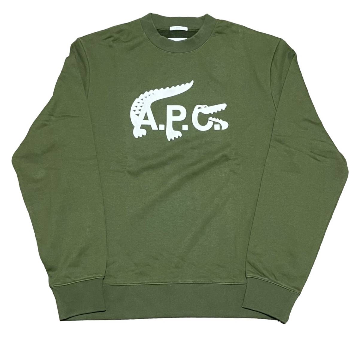 2022人気の LACOSTE × アーペーセー 【新品】A.P.C ラコステ【Crew