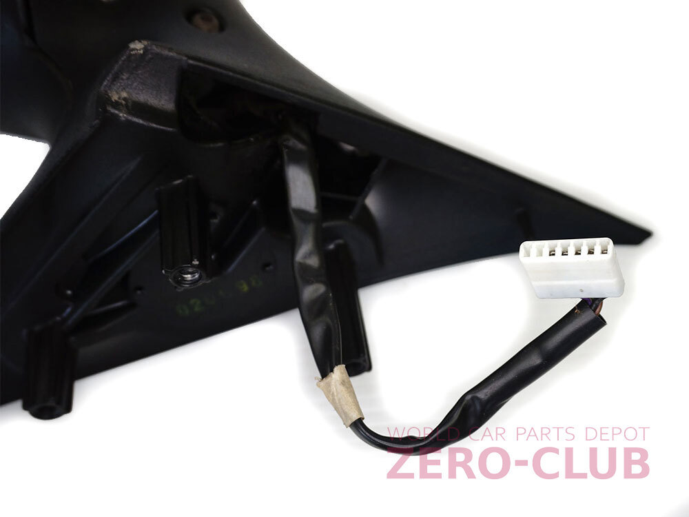 [ Alpha Romeo 156 right H for / original door mirror ASSY right side black foundation ][2446-89637]