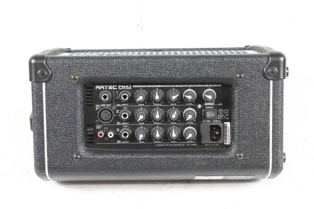 Yahoo!オークション - ARTEC PMA3 3ch パワード モニター Yahoo!オークション - ARTEC PMA3 3ch パワード モニター