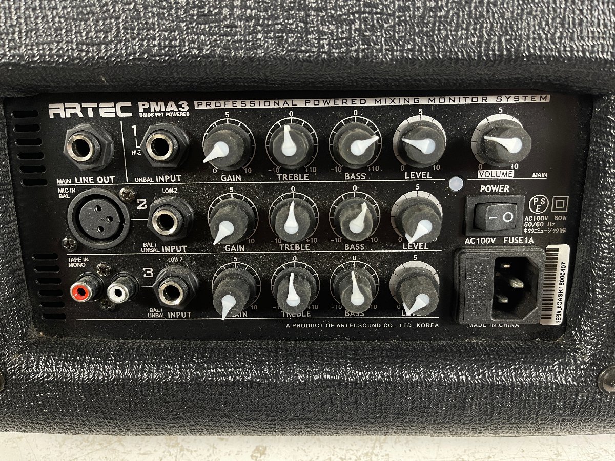 Yahoo!オークション - ARTEC PMA3 3ch パワード モニター Yahoo!オークション - ARTEC PMA3 3ch パワード モニター