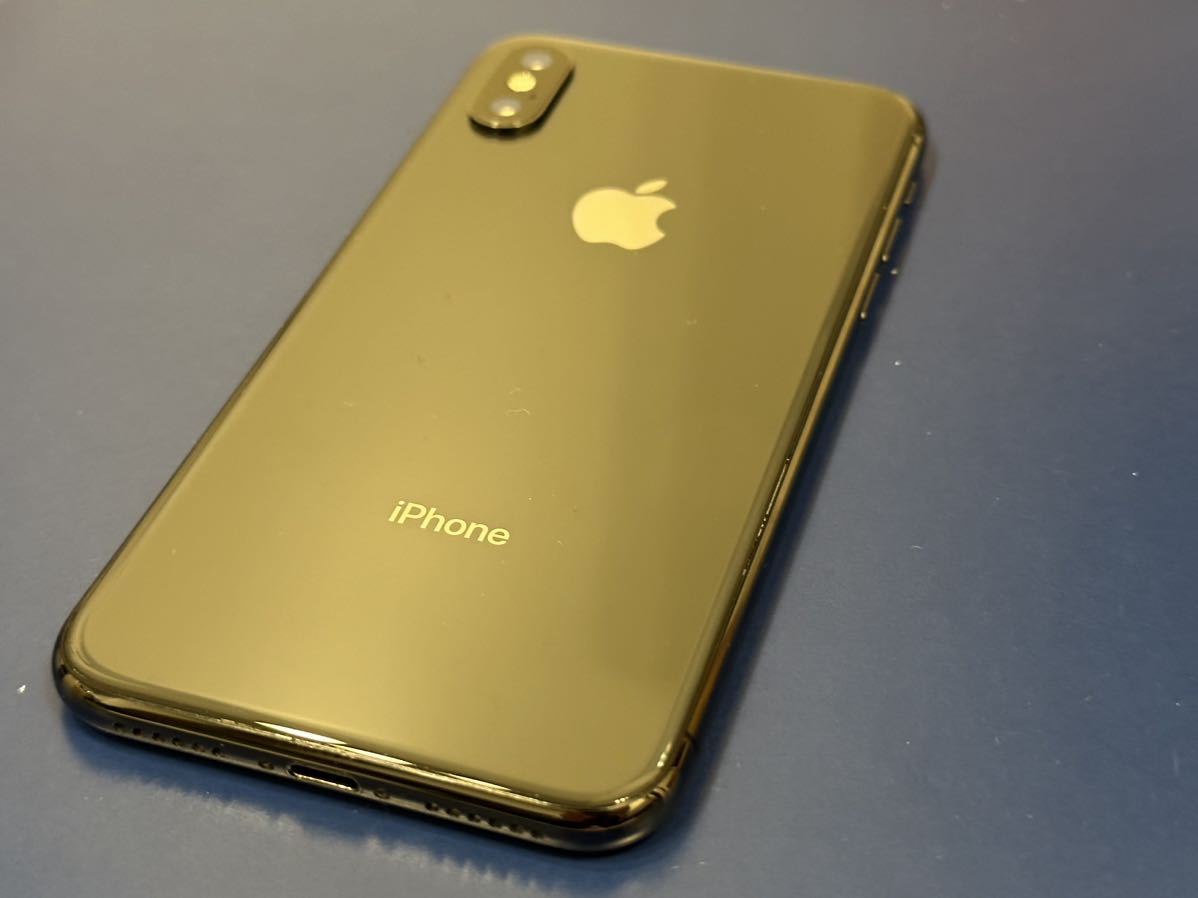 【即納・美品】Apple iPhone X 256GB スペースグレー SIMフリー A1902 バッテリー最大容量91% 本体のみ_画像3