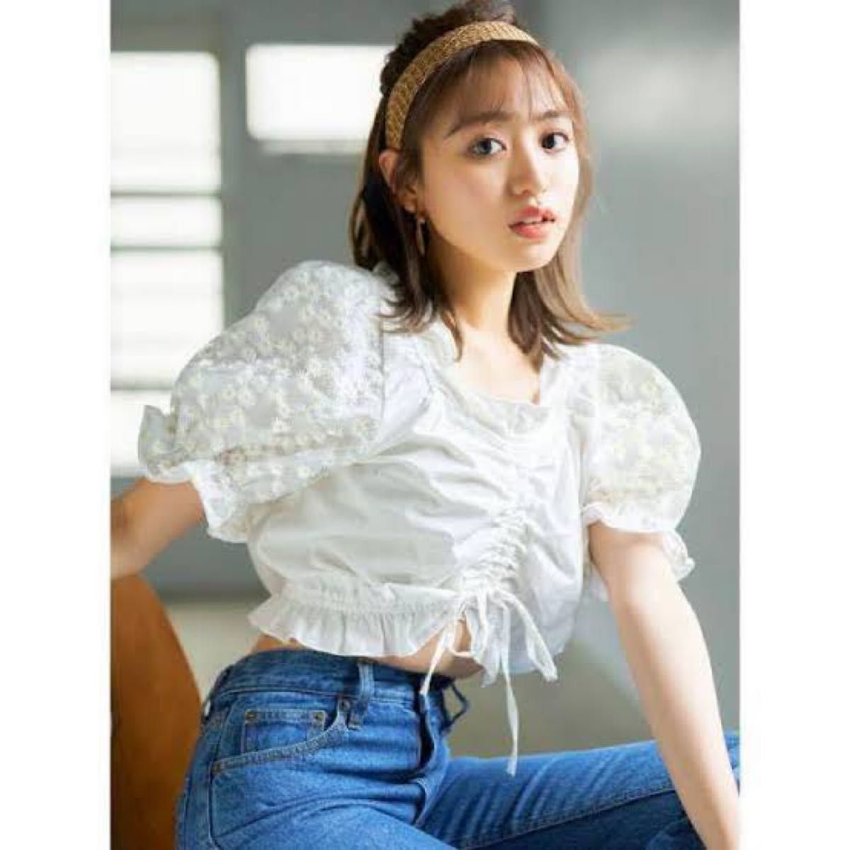 数量限定】【数量限定】希少♡レ・コパンレディース 長袖ブラウス