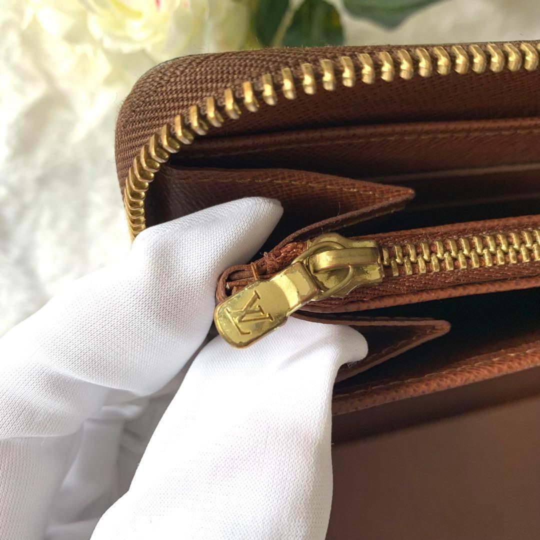 ルイヴィトン LV ブランド 長財布 M60002 モノグラム ジッピー