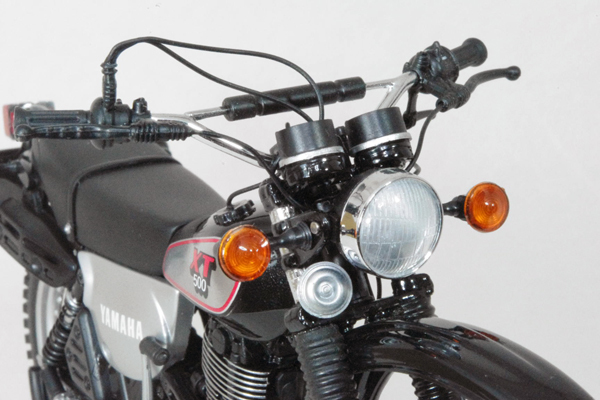 ● 1/12 ヤマハ 〓 XT500 / 1988年 ブラック 〓 YAMAHA_画像7