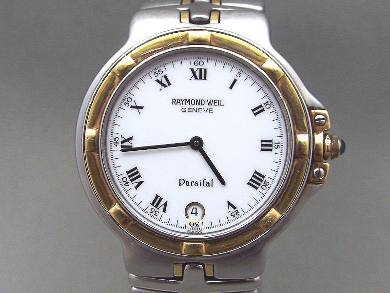 売れ筋】 WEIL RAYMOND クォーツ デイト Parsifal 腕時計 腕時計