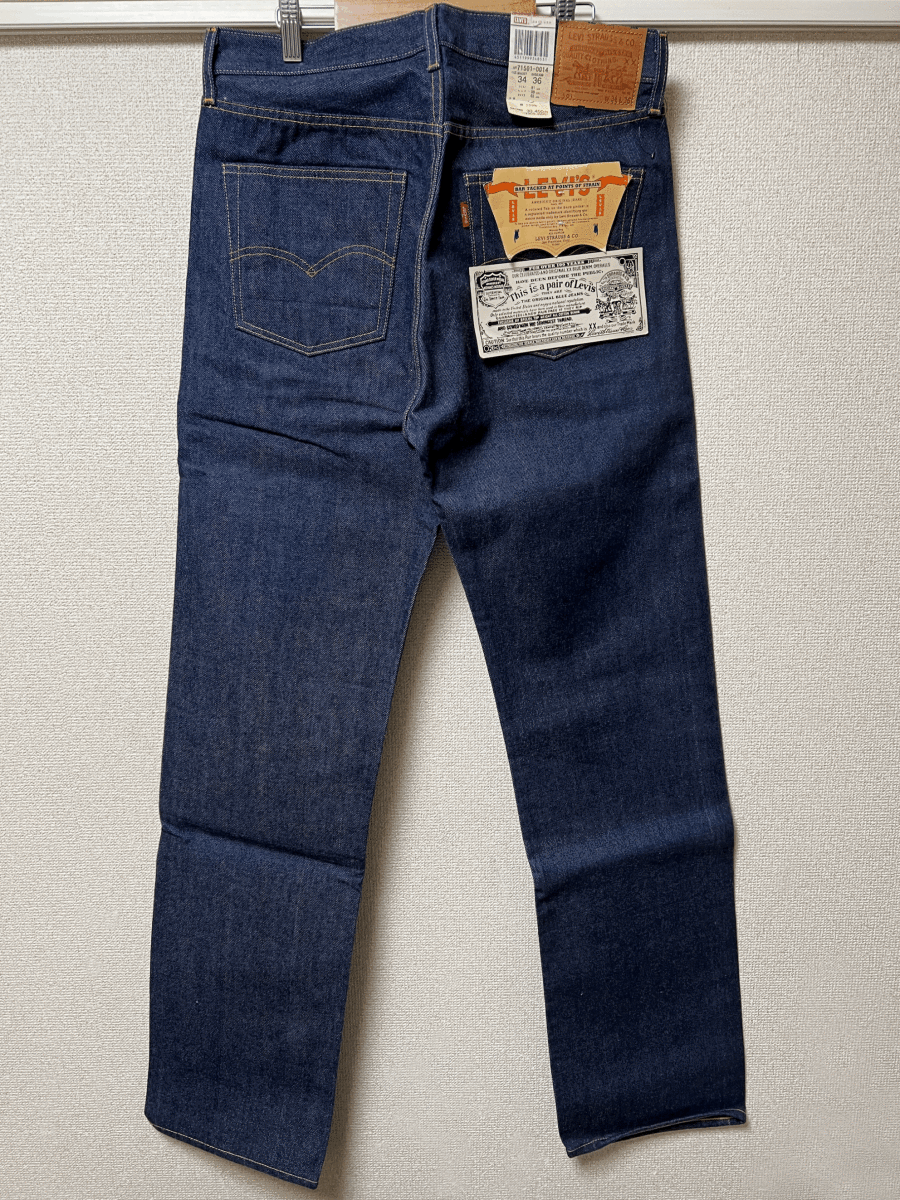 最終BIG E 米国製 1971年モデル LEVI'S 501 71501-0014 W34 L36 デッド