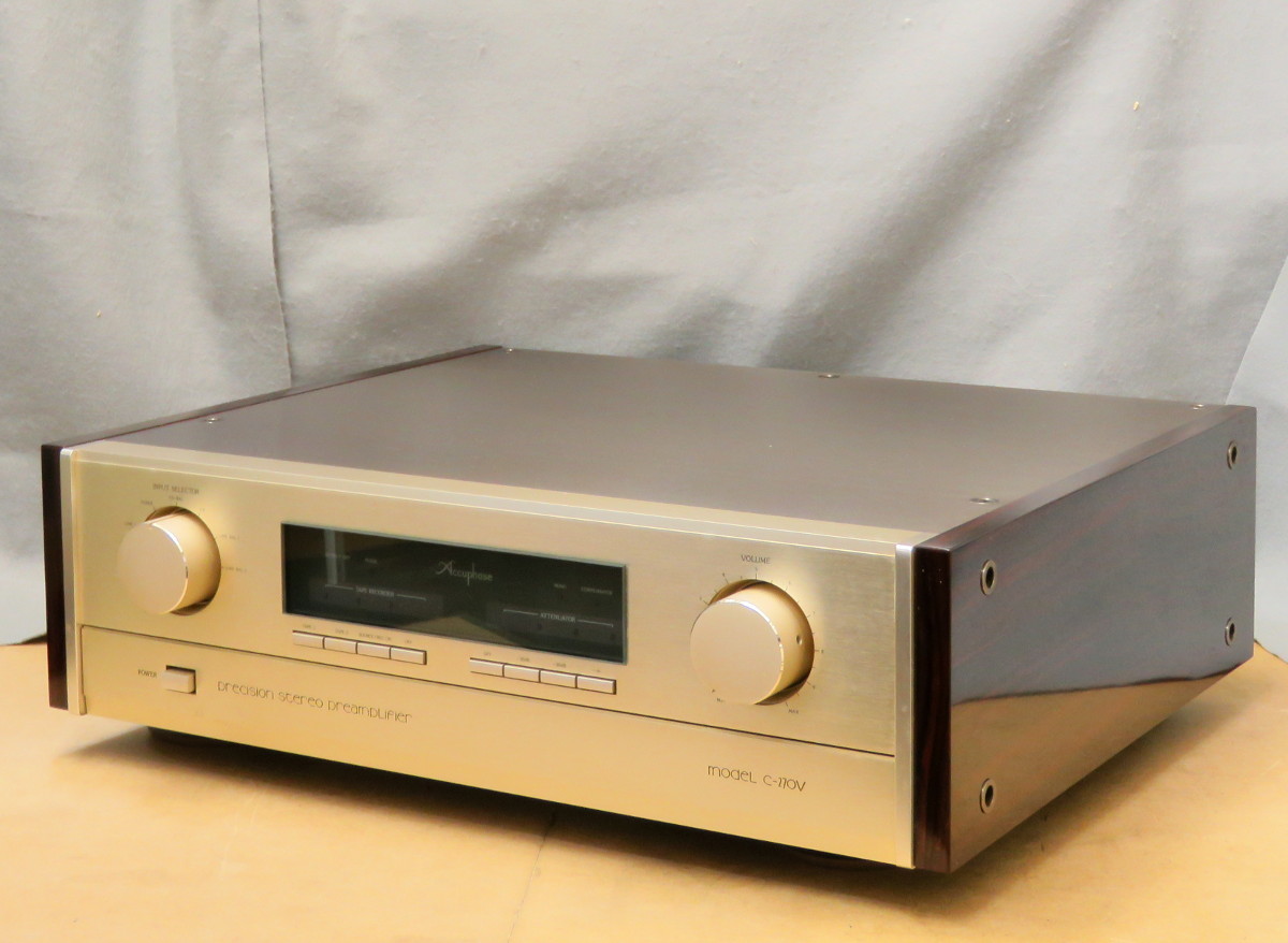 プリアンプ Accuphase C-270V 6入力(うち3入力はバランス対応) 出力2