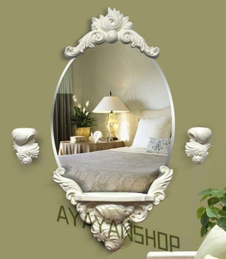 高品質 壁掛け鏡 北欧 アンティーク ヨーロピアンスタイル おしゃれ 豪華 装飾品 ウォールミラー インテリア 洗面台 バスルーム リビング