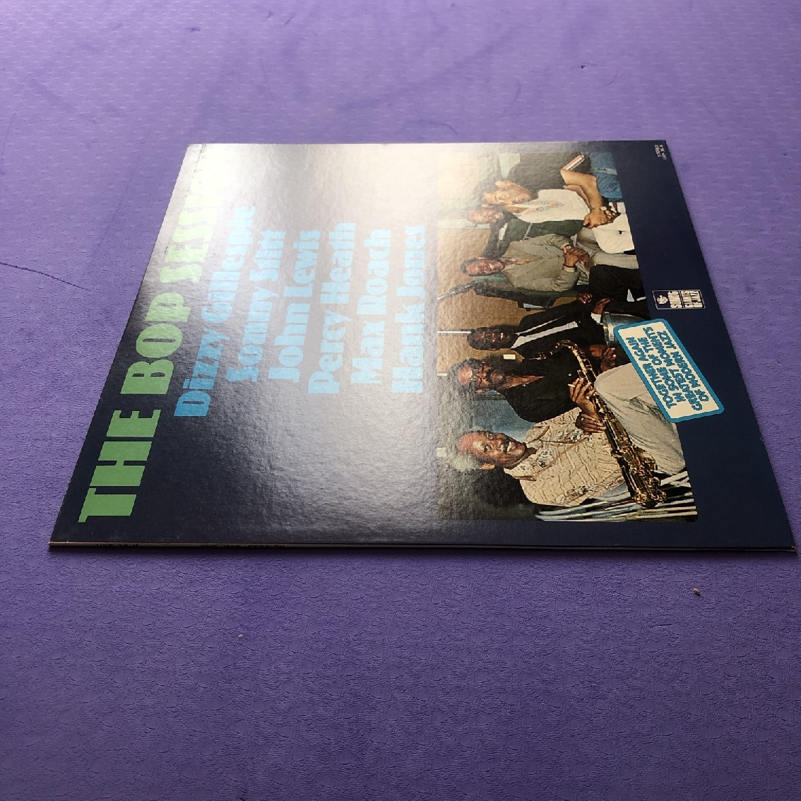 傷なし美盤 美品 The Bop Session 1975年 LPレコード Dizzy Gillespie,Sonny Stitt,John Lewis,Percy Heath,Max Roach,Hank Jones 国内盤_画像2