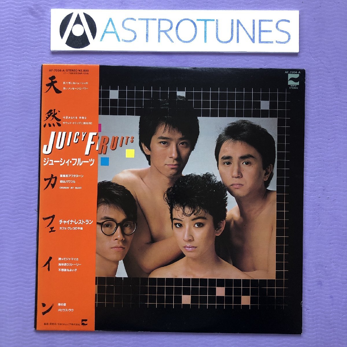 レア盤 ジューシー・フルーツ Juicy Fruits 1983年 LPレコード レア盤 ジューシー・フルーツ Juicy Fruits 1983年 LPレコード