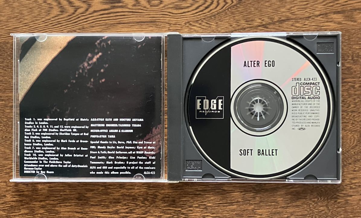 4【CD】SOFT BALLET ソフトバレエ ALTER EGO CD 中古品_画像3