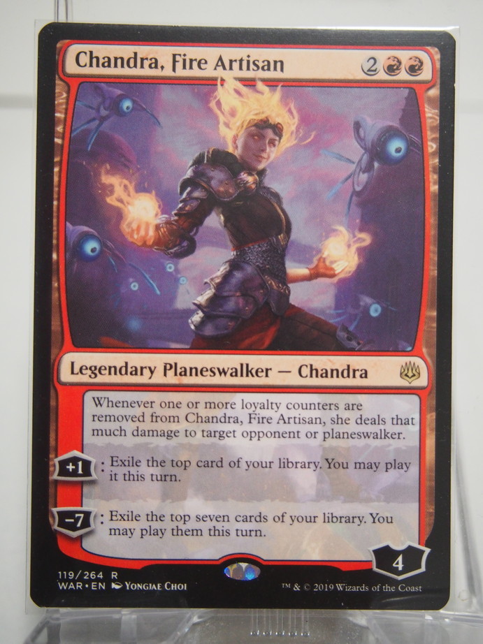 3143/炎の職工、チャンドラ/Chandra, Fire Artisan/灯争大戦【通常版】/【英語版】_画像1